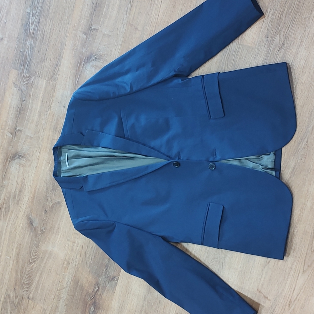 Calvin Klein Premium Slim Fit men's navy blue blazer